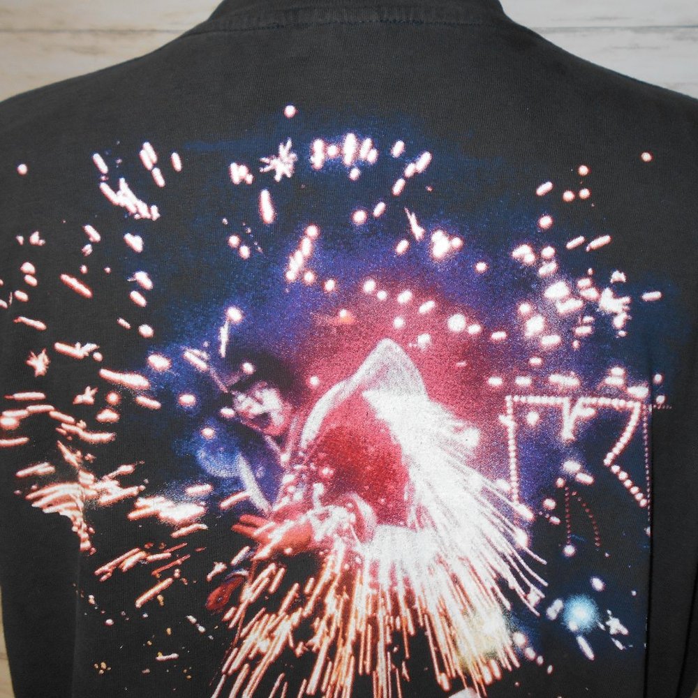 Vtg. 2000 KISS Big Face Ace Frehley Concert T-Shirt XXL Official Farewell Tour - Picture 9 of 14
